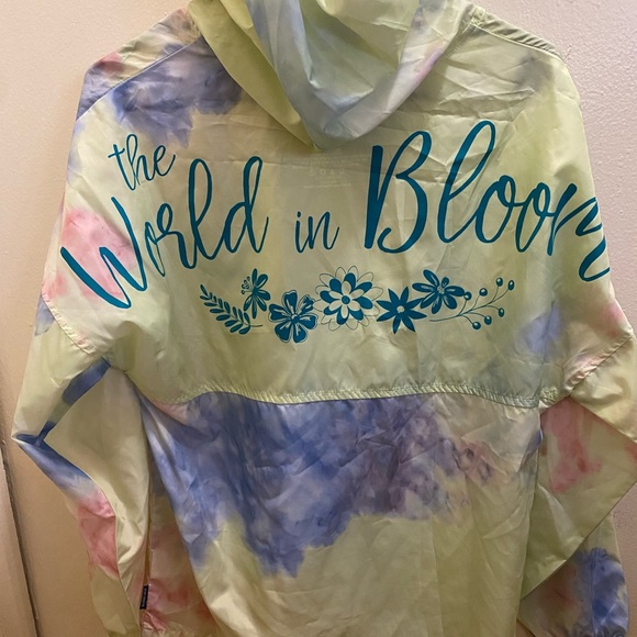 Walt Disney World Epcot Flower and Garden Minnie Mouse Windbreaker XS - Picture 2 of 6